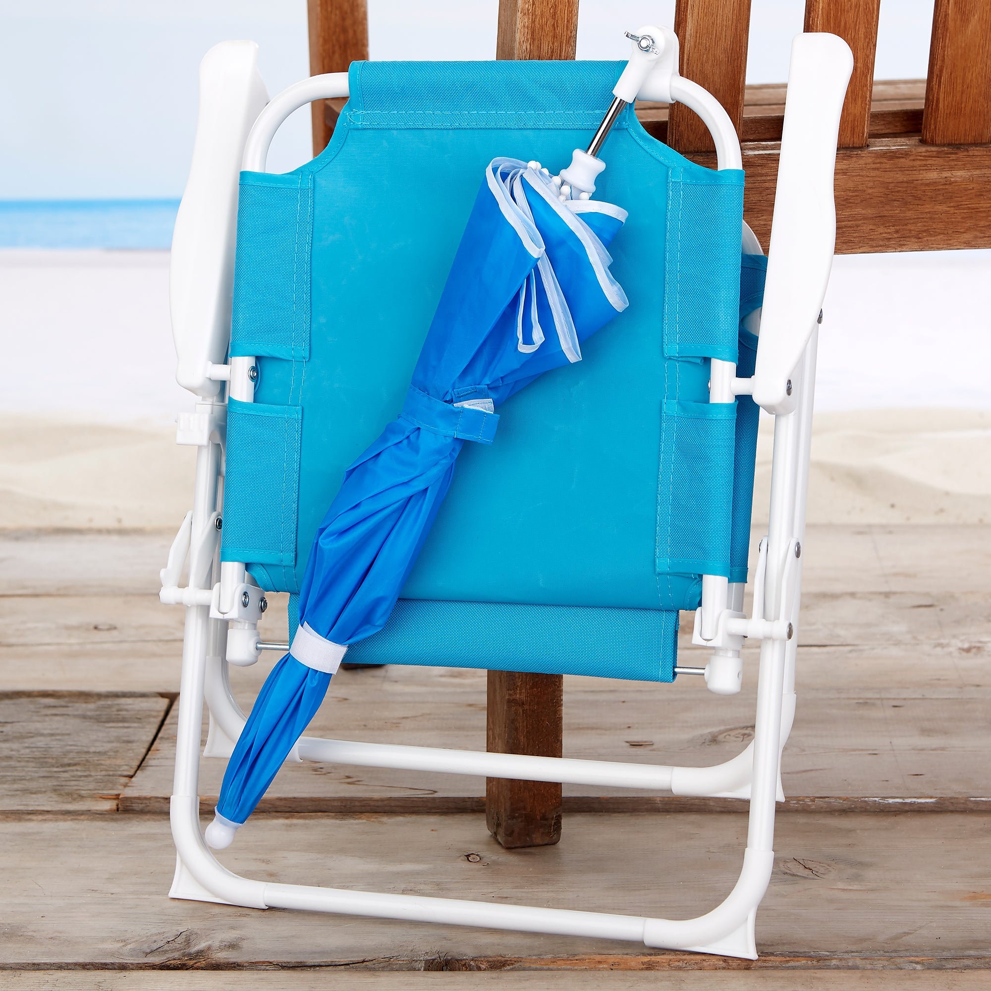 Kid's Beach Chair & Personalized Umbrella Set Etsy
