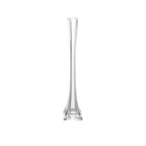 12 Pack Clear Eiffel Tower Glass Flower Vase image 7