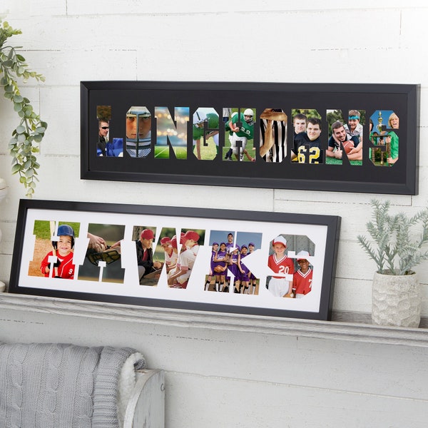 Sports Team Photo Collage Personalized Frame