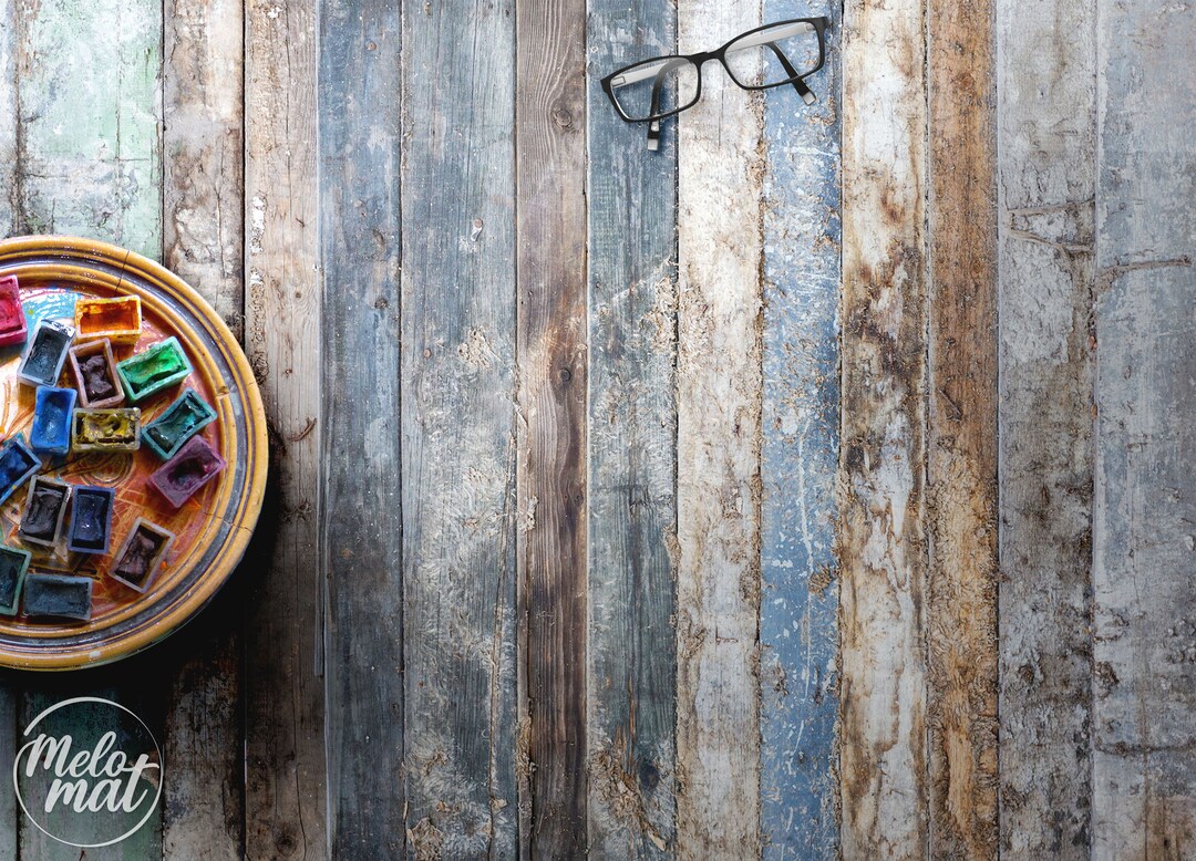 Clubhouse Vinyl Plank Flooring Blue Area PVC Bronze Linoleum Etsy