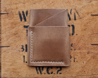 Leather Card holder - Horween Cromexcel - No. 1835 The Trekker Wallet