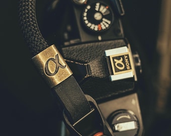 Personalized Bronze Alpha Straps