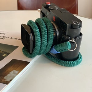 Dark Green Camera Strap