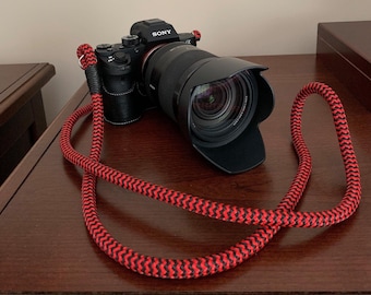 Red-Black Camera Strap