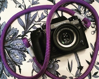 Purple Camera Strap