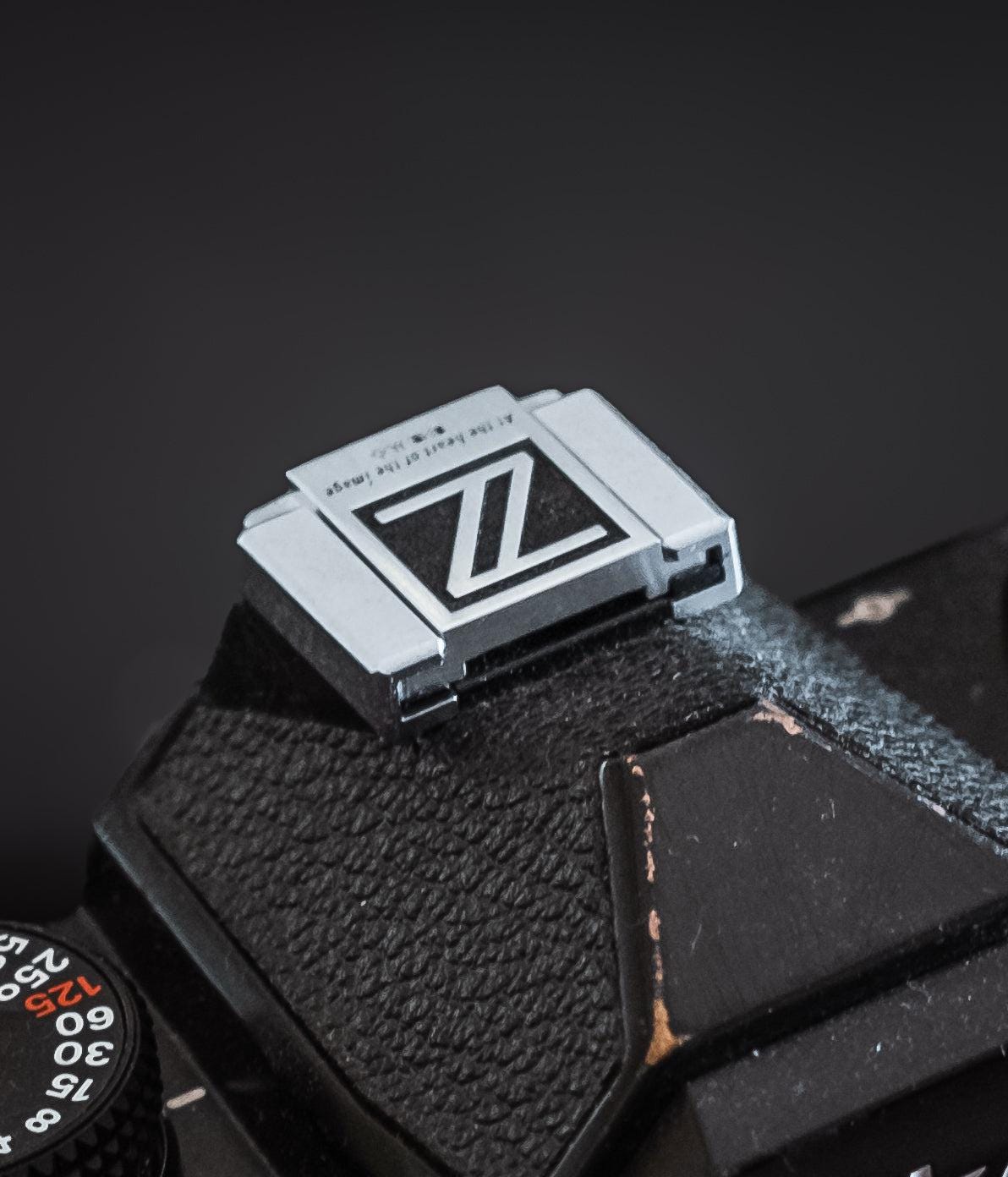 Silver Z Hot Shoe Cover