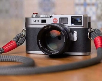 Dark Grey Acrylic Camera Strap