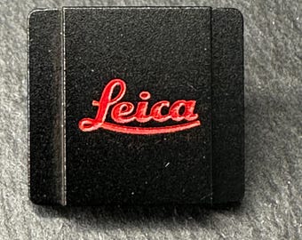 Black Red Leica Hot Shoe Cover