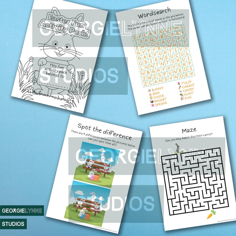 Printable Easter Activity Pack for Kids – Fun & Educational Easter ...