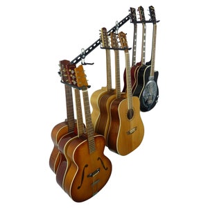 Guitar Wall Mount, Guitar Hanger, Wall Mounted Guitar Display. GearHooks