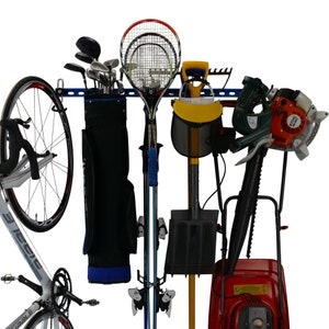Garage Storage Wall Organiser, Gear Hanger Storage Solutions, Tool Rack. GearHooks