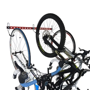 Wall Mounted Bike Rack, Bike Wall Mount, Bike Storage Hanger. GearHooks