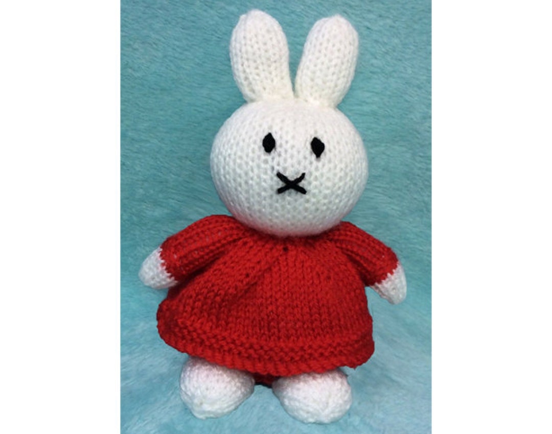 KNITTING PATTERN Miffy Inspired Choc Orange Cover or 20 Cms Etsy