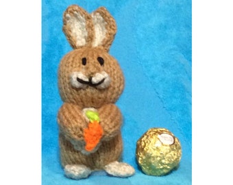PATRÓN DE TEJIDO - La cubierta de chocolate del Conejo de Pascua se adapta a Ferrero Rocher