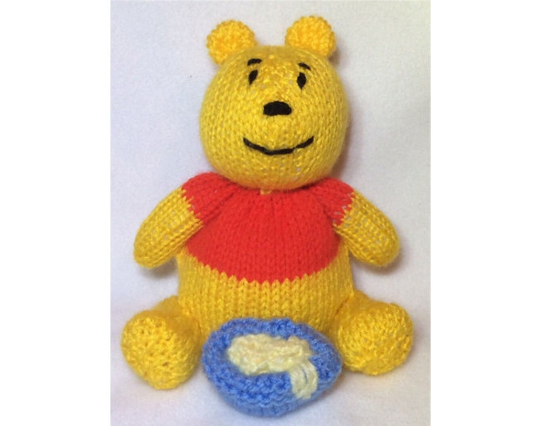 KNITTING PATTERN Winnie the Pooh Inspired Chocolate Orange Cover / 15