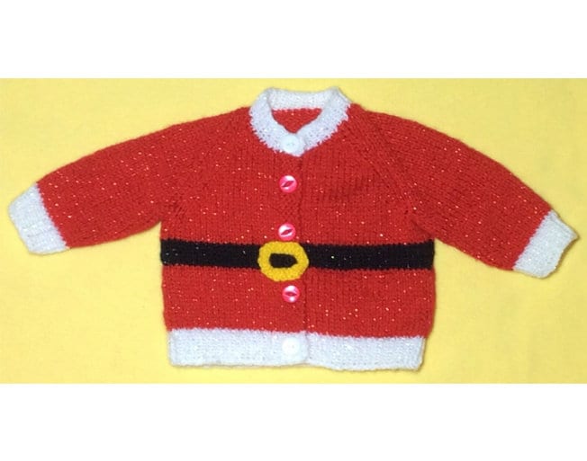 Baby christmas deals cardigan