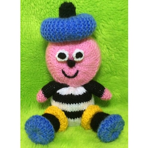 KNITTING PATTERN - Bertie Bassett inspired chocolate orange cover / 19 cms toy