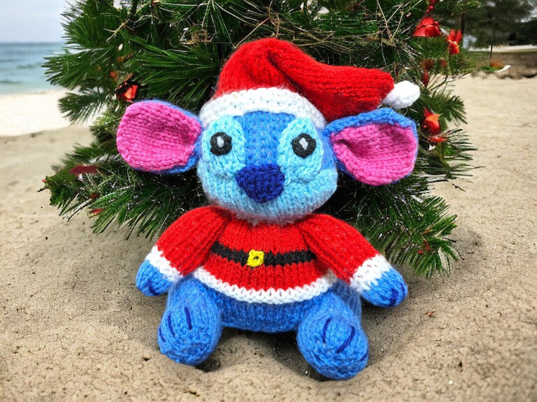 KNITTING PATTERN - Christmas Blue Alien Inspired Choc Orange Cover / 15 ...