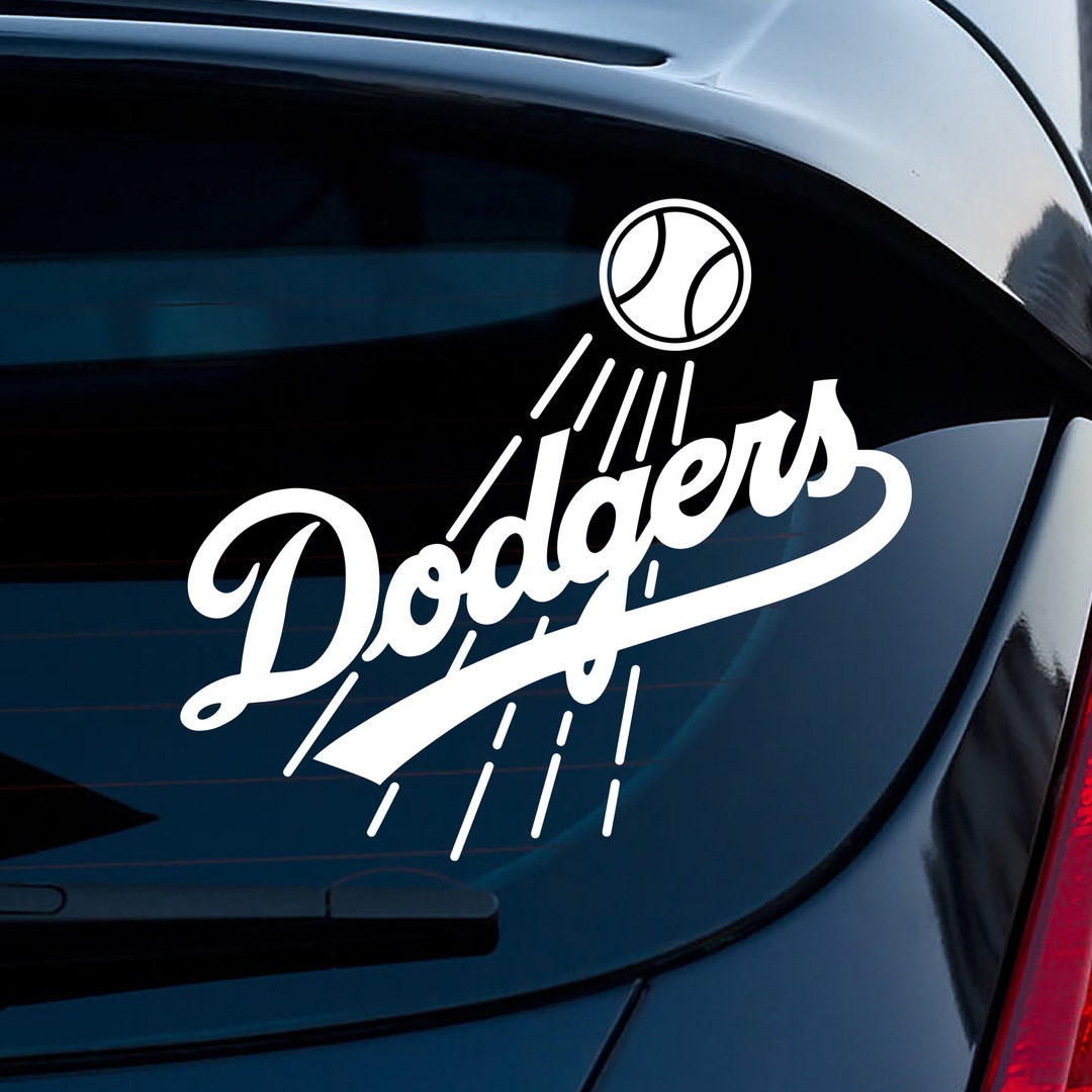 Rawlings LA Dodgers Decal Kit - Official Team Graphics For Sports Equipment