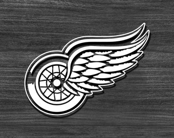 Detroit Red Wings Sticker Decal Vinyl 12 17 - Etsy