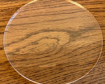 Replacement Glass Instrument Gauge car / Clock Face Dials PERSPEX NOT GLASS 2mm!