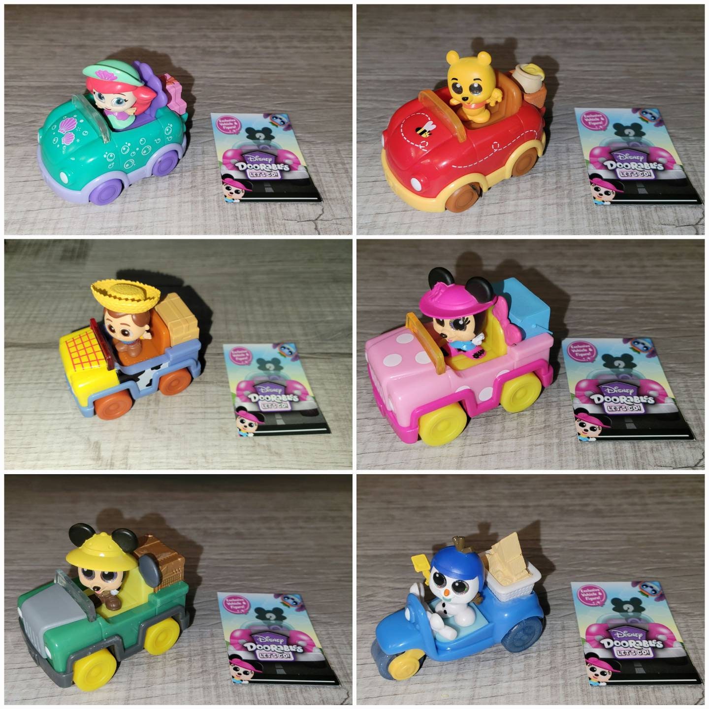 Disney Doorables Let's Go Vehicle Road Trip *You Pick* Combined Shipping