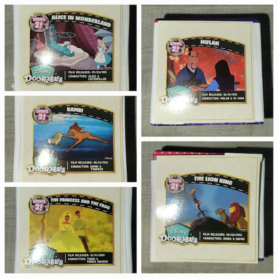 Disney Doorables Movie Moments Series 1 and 2 