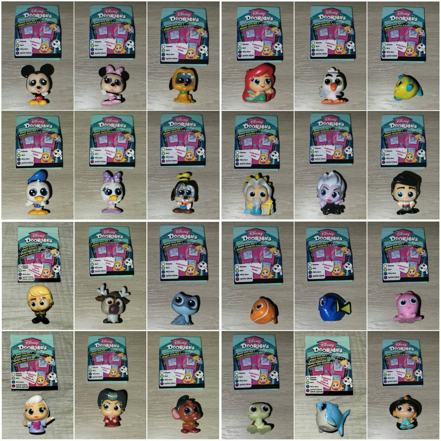 Disney Doorables Series 7 FULL Collection! COMPLETE 50 DOORABLES lot/set.