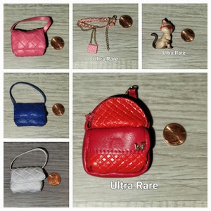 New Mini Purses! Mini Brands Fashion Series 3: Designer Inspired Bags,  Press On Nails For Dolls 