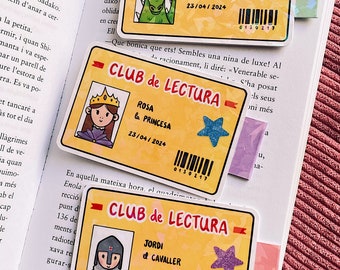 Punt de Llibre Magnètic / Club de Lectura / Sant Jordi