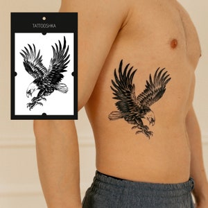 Maki tattoos  Golden eagle on back shoulder tattoo  Facebook