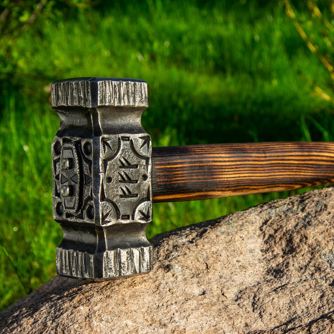 Norse Hammer, Viking War Hammer, Battle Hammer, Viking Hammer