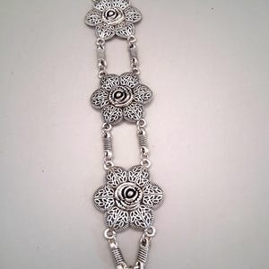 Statement, silver bracelet.