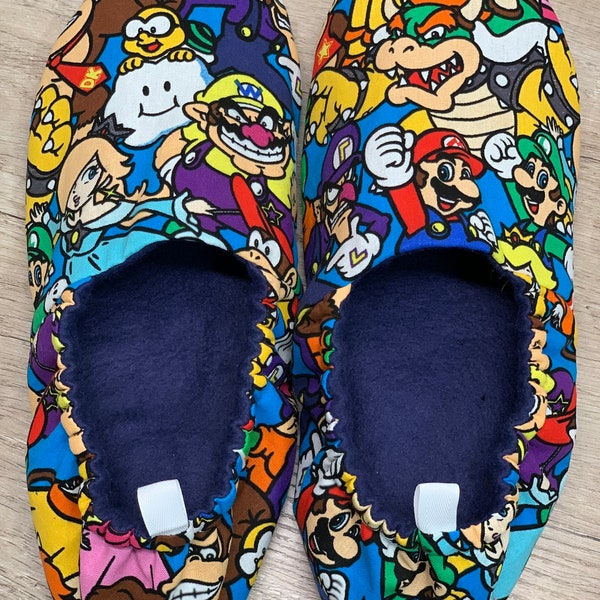 Nintendo Mario Soft Suola Slipper Calzini