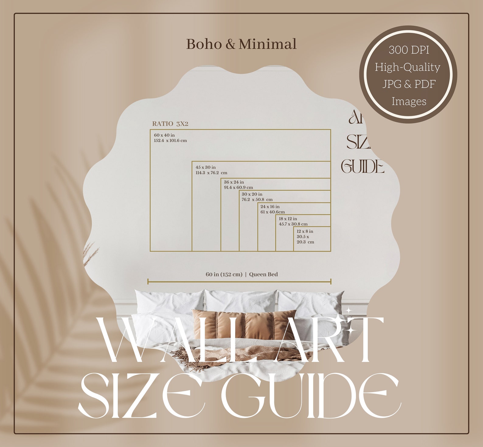 Big_size_frame__wall Art Size Guide, Horizontal Frame Size Guide, Print