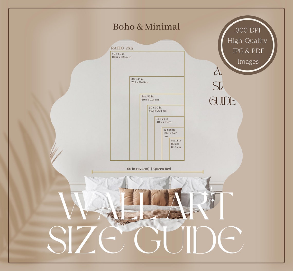 Big_size_frame__wall Art Size Guide, Vertical Frame Size Guide, Print