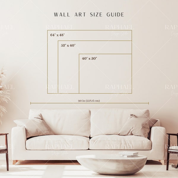 large frame size in inches