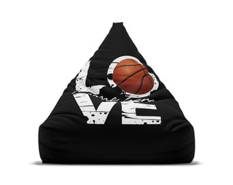 Personalized Basketball Bean Bag Chair Cover Home Gifts Custom