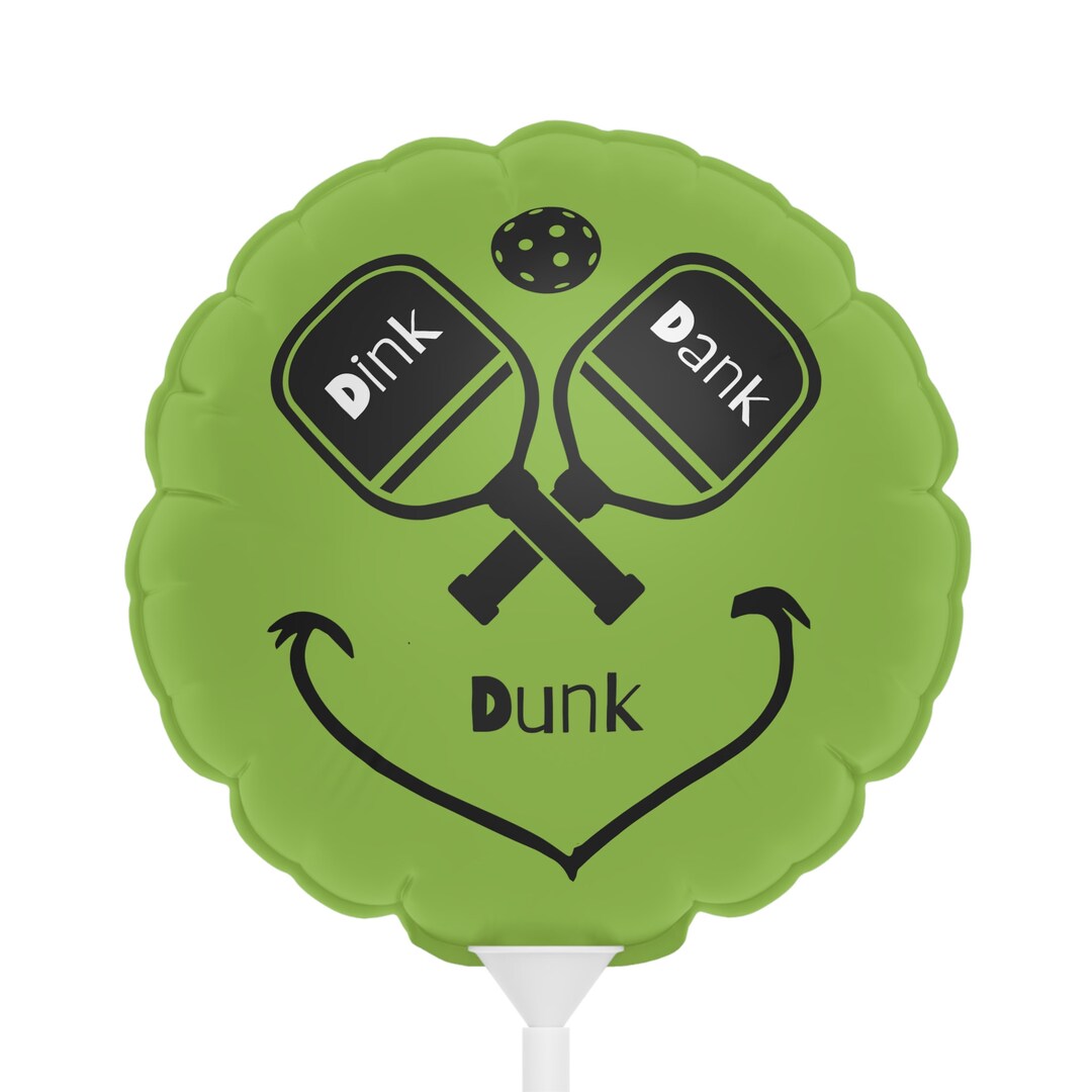 Pickleball Grinch Balloons round and Heartshaped 6 Etsy