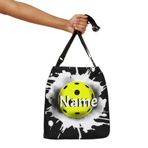 Personalized Pickleball Tote Bag - Custom Sports Gym Bag
