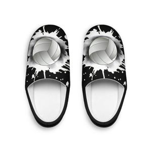 Volleyball Slippers, Men&#39;s House Shoes, Gift for Him, Cozy Indoor Footwear