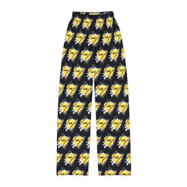 Kids Softball Pajama Pants Etsy