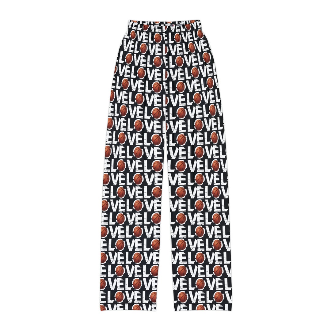 Basketball Kids Pajama Pants Children's PJ Pants PJ Etsy