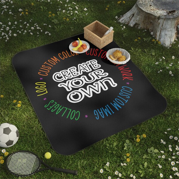 Personalized Picnic Blanket Etsy