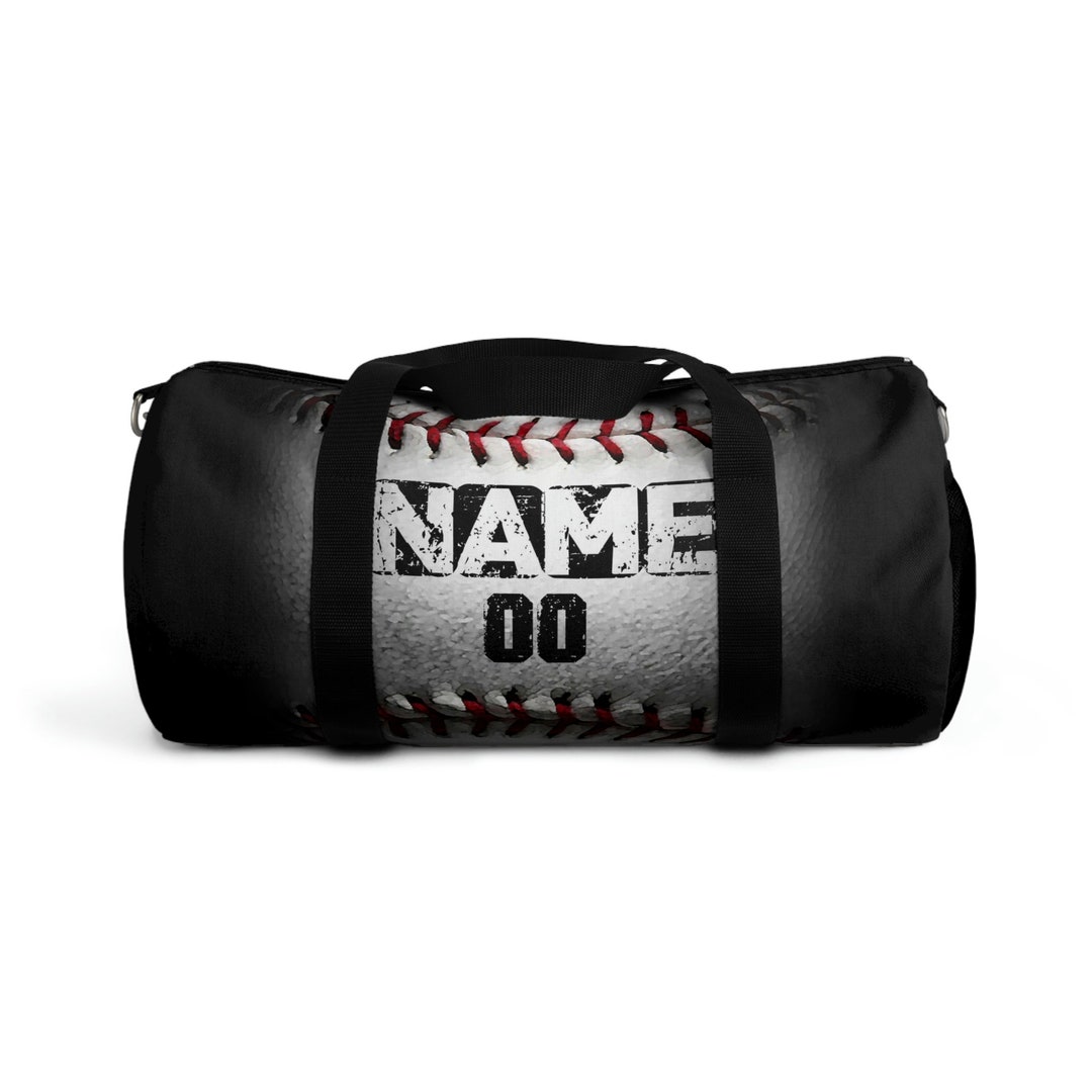 Personalized Baseball Duffel Bag Custom Bag Sport Bag Etsy