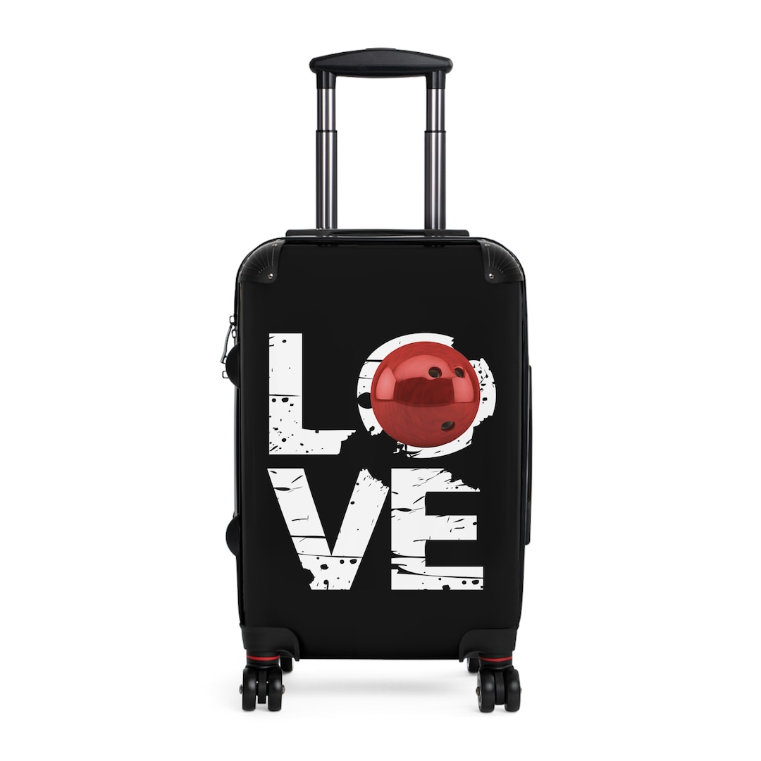 Bowling Suitcases Travel Bag Custom Luggage Luggage Etsy