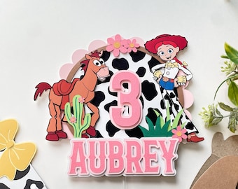 Jessie Cowgirl Cake Topper
