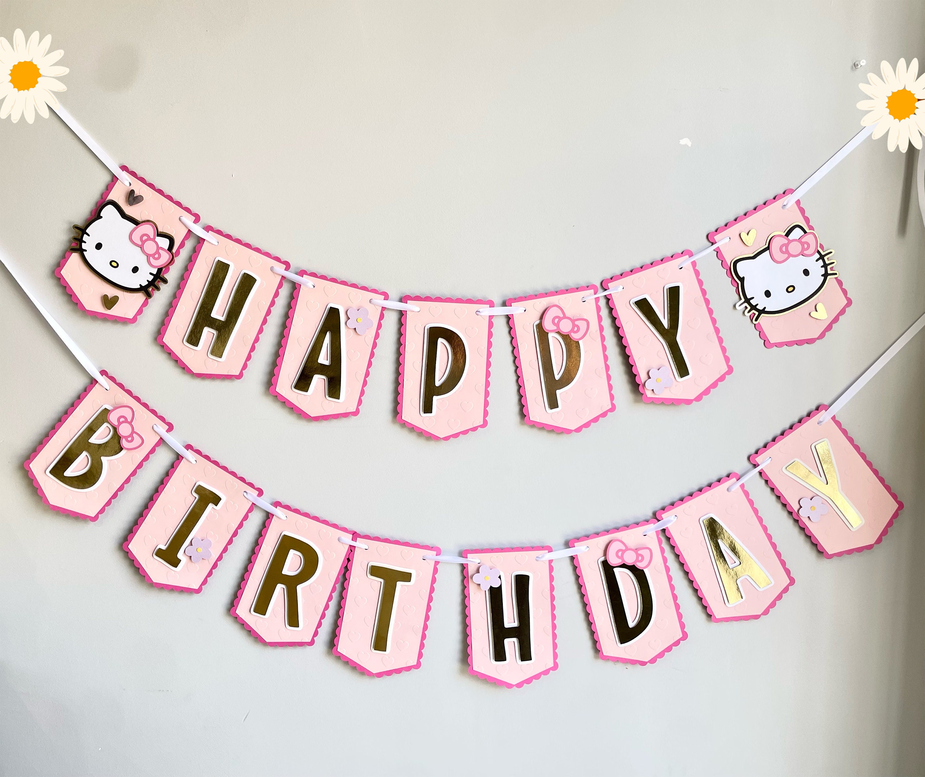 Hello Kitty - Personalized Poster with Your Name, Birthday Banner