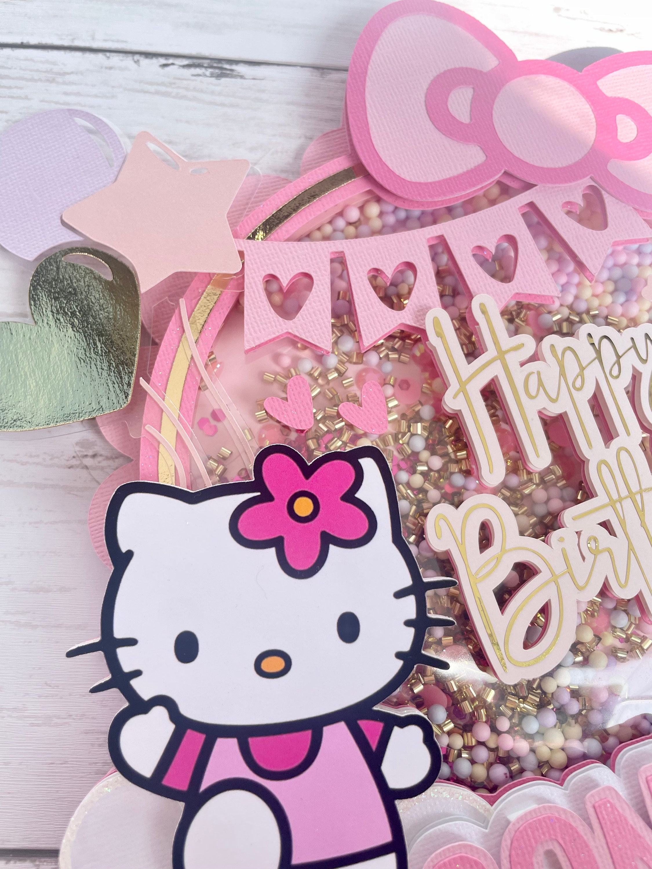 Hello Kitty Happy Birthday Cake