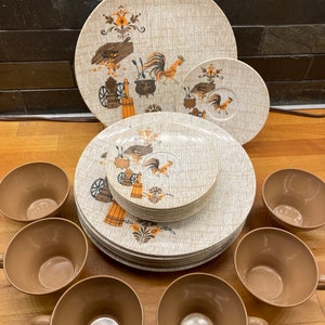 Vintage Melmac Texas Wares Set